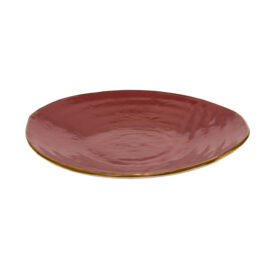 5504 piatto piano Mediterraneo rosso ciliegia