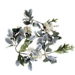 516 Festone fiori bianchi