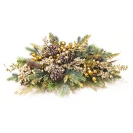 Fuoriporta bacche oro/argento