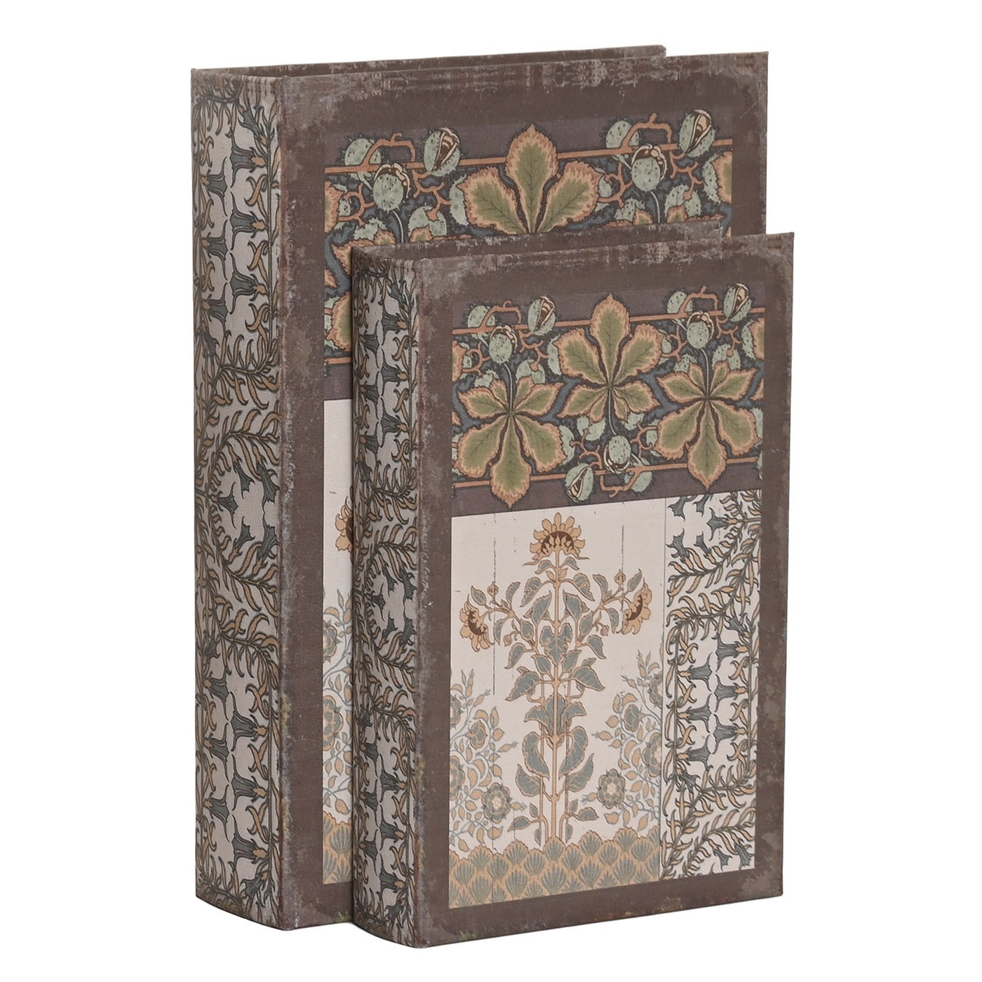 Scatola libro Perbur brown - immagine 2